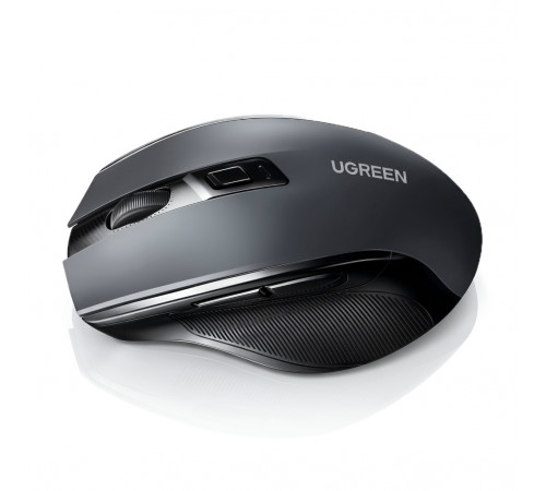 Мышь | UGREEN MU006 | цвет: чёрный | 2.4 ГГц + Bluetoth | бесшумная
